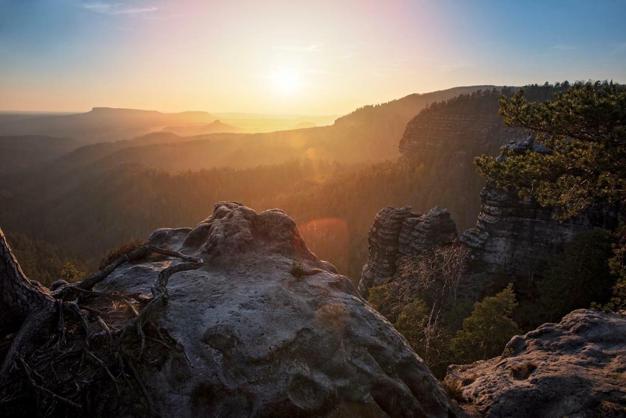 Chalupa Lužické hory Dolni Svetla Esterno foto